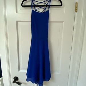 Lulu’s Blue Crossback Dress